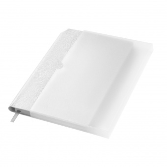 Ежедневник Molto недатированный, серебряный фото 