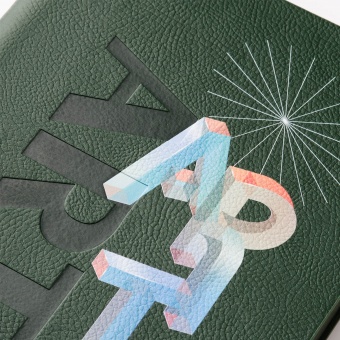 Ежедневник Molto недатированный, серебряный фото 