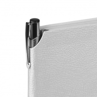 Ежедневник Molto недатированный, серебряный фото 