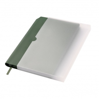 Ежедневник Molto недатированный, зеленый фото 