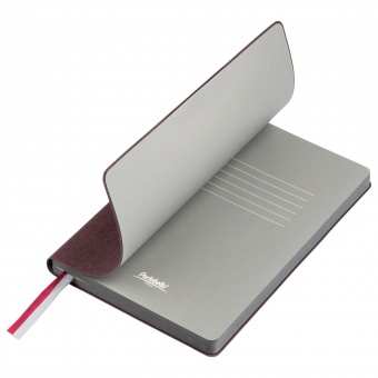 Ежедневник недатированный, Portobello Trend, TWEED, 145х210, 256 стр, бургунди фото 