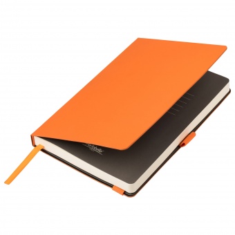 Ежедневник недатированный, Portobello Trend, Alpha, 145х210, 256 стр, оранжевый/коричневый фото 