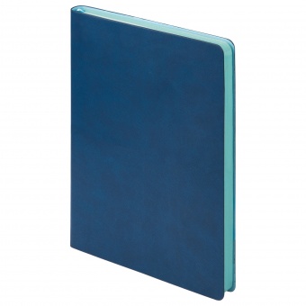 Ежедневник недатированный, Portobello Trend, Latte NEW, 145х210, 256 стр, синий/голубой( светлый форзац) фото 