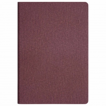 Ежедневник недатированный, Portobello Trend, TWEED, 145х210, 256 стр, бургунди фото 