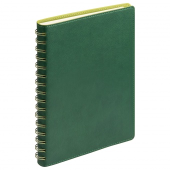 Ежедневник недатированный, Portobello Trend, Vista, 145х210, 256 стр, зеленый/салатовый фото 