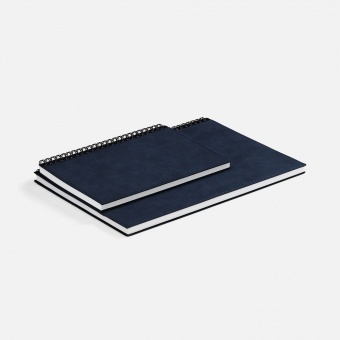 Ежедневник Notera Maxi, недатированный, синий фото 