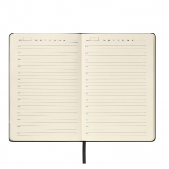 Ежедневник Teolo недатированный, черный фото 