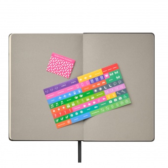 Ежедневник Teolo недатированный, черный фото 