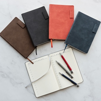 Ежедневник Teolo недатированный, черный фото 