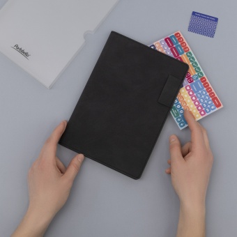 Ежедневник Teolo недатированный, черный фото 