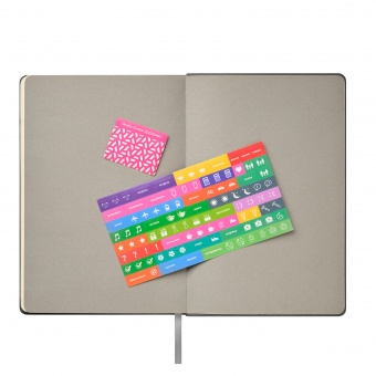 Ежедневник Teolo недатированный, серый фото 