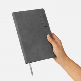 Ежедневник Teolo недатированный, серый фото 