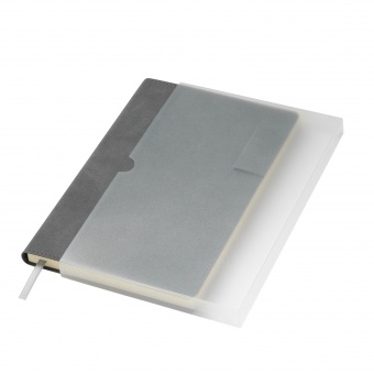 Ежедневник Teolo недатированный, серый фото 
