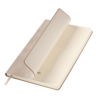 Ежедневник Verona недатированный, бежевый фото 