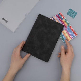 Ежедневник Verona недатированный, черный фото 