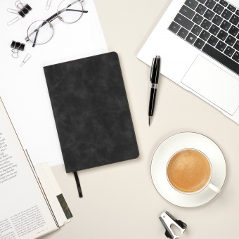 Ежедневник Verona недатированный, черный фото 