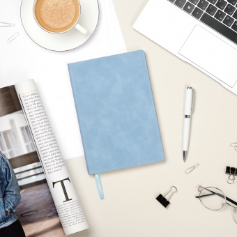 Ежедневник Verona недатированный, голубой фото 