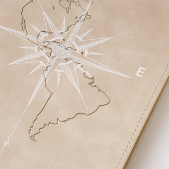 Ежедневник Verona недатированный, голубой фото 