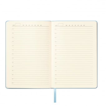 Ежедневник Verona недатированный, голубой фото 