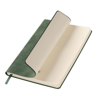Ежедневник Verona недатированный, зеленый фото 