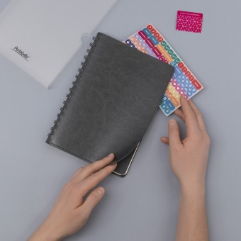 Ежедневник Vista Neo недатированный, серый фото 