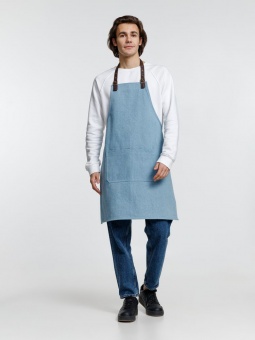 Фартук Denim Team, голубой джинс фото 