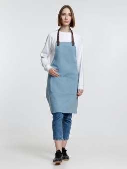 Фартук Denim Team, голубой джинс фото 