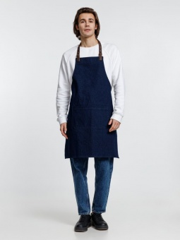 Фартук Denim Team, синий джинс фото 