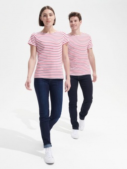 Футболка Miles Women белая с красным фото 7