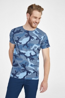 Футболка мужская Camo Men 150 камуфляж фото 3