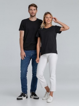 Футболка мужская T-bolka 140 Fit, черная фото 6
