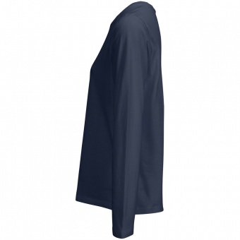Футболка с длинным рукавом женская Monarch Women, темно-синяя (navy) фото 