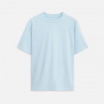 Футболка унисекс RUST NEO, 100% хлопок, 240 гр., голубой, размер 3XL/4XL фото 