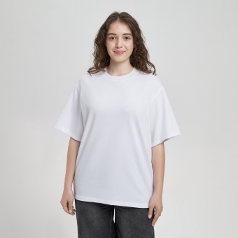 Футболка унисекс RUST NEO, 100% хлопок, белый, размер 3XL/4XL фото 