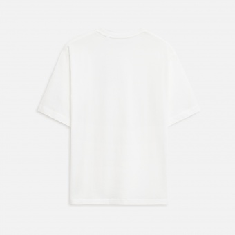 Футболка унисекс RUST NEO, 100% хлопок, белый (теплый тон), размер M/L фото 