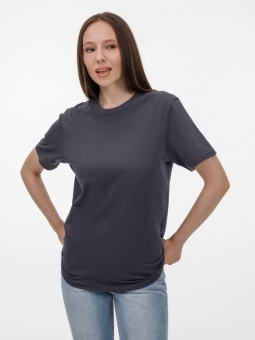 Футболка унисекс T-Bolka 180, темно-серая фото 17