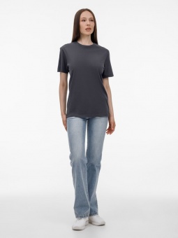 Футболка унисекс T-Bolka 180, темно-серая фото 23