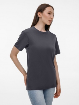 Футболка унисекс T-Bolka 180, темно-серая фото 24