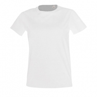 Футболка женская Imperial Fit Women, белая фото 8