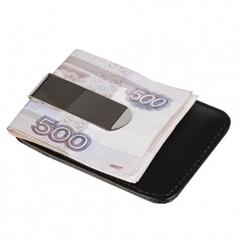 Футляр CashBack для пластиковой карты с зажимом для купюр фото 