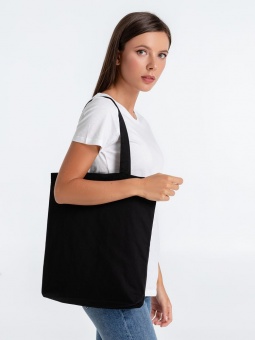 Холщовая сумка Avoska, черная фото 