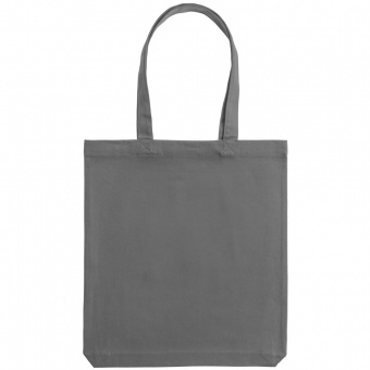 Холщовая сумка Avoska, темно-серая (серо-стальная) фото 