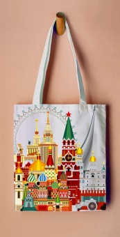Холщовая сумка Colorit 250 с печатью на заказ фото 