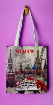 Холщовая сумка Colorit 250 с печатью на заказ фото 