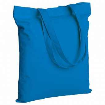 Холщовая сумка Countryside, голубая (васильковая) фото 