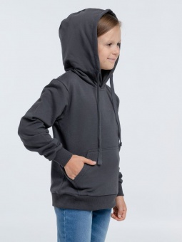 Худи детское Kirenga Kids 2.0, темно-серое (графит) фото 8