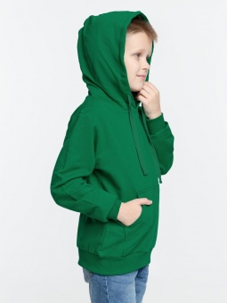 Худи детское Kirenga Kids 2.0, зеленое фото 5