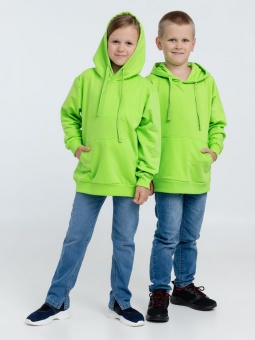 Худи детское Kirenga Kids 2.0, зеленое яблоко фото 7