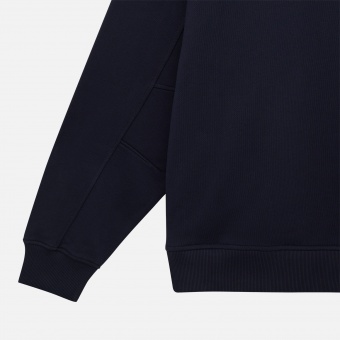 Худи оверсайз унисекс FUSION, темно-синий, размер 3XL/4XL фото 