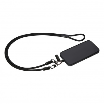 Кабель-ланьярд Voltrix, черный фото 